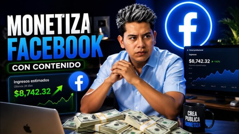 Cómo funciona la monetización de Facebook